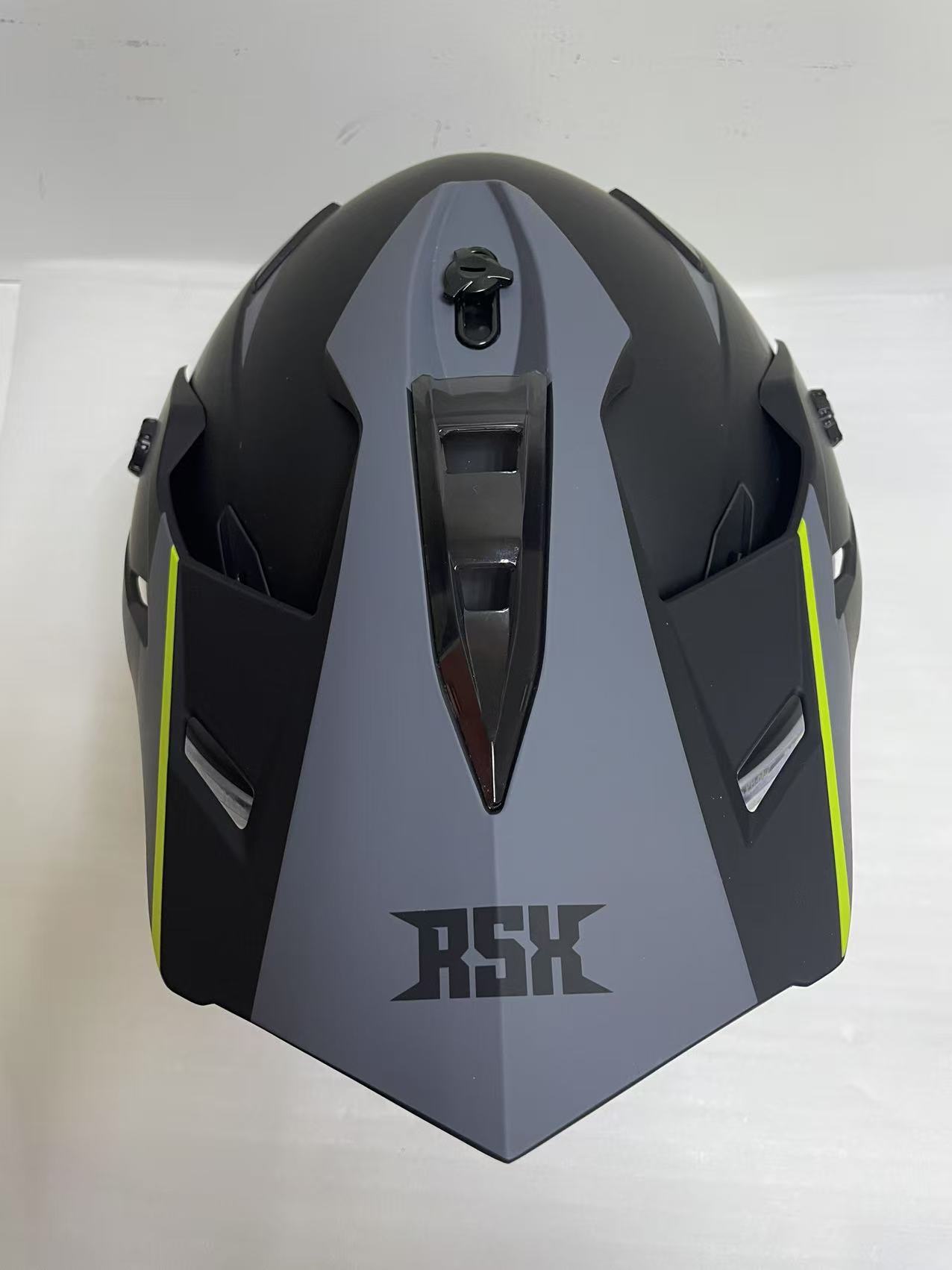 Шлем dual sport RSX Iceman (H331) Winter (желтые очки) - фото 4