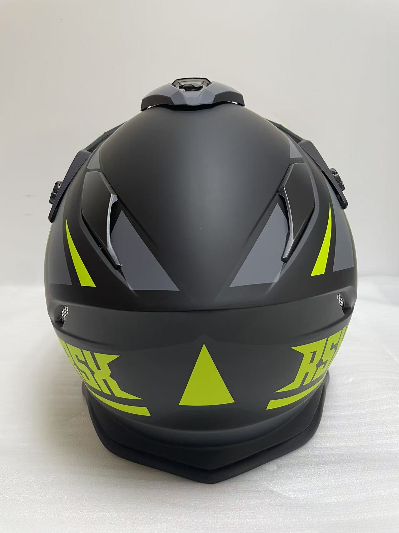 Шлем dual sport RSX Iceman (H331) Winter (желтые очки) - фото 6