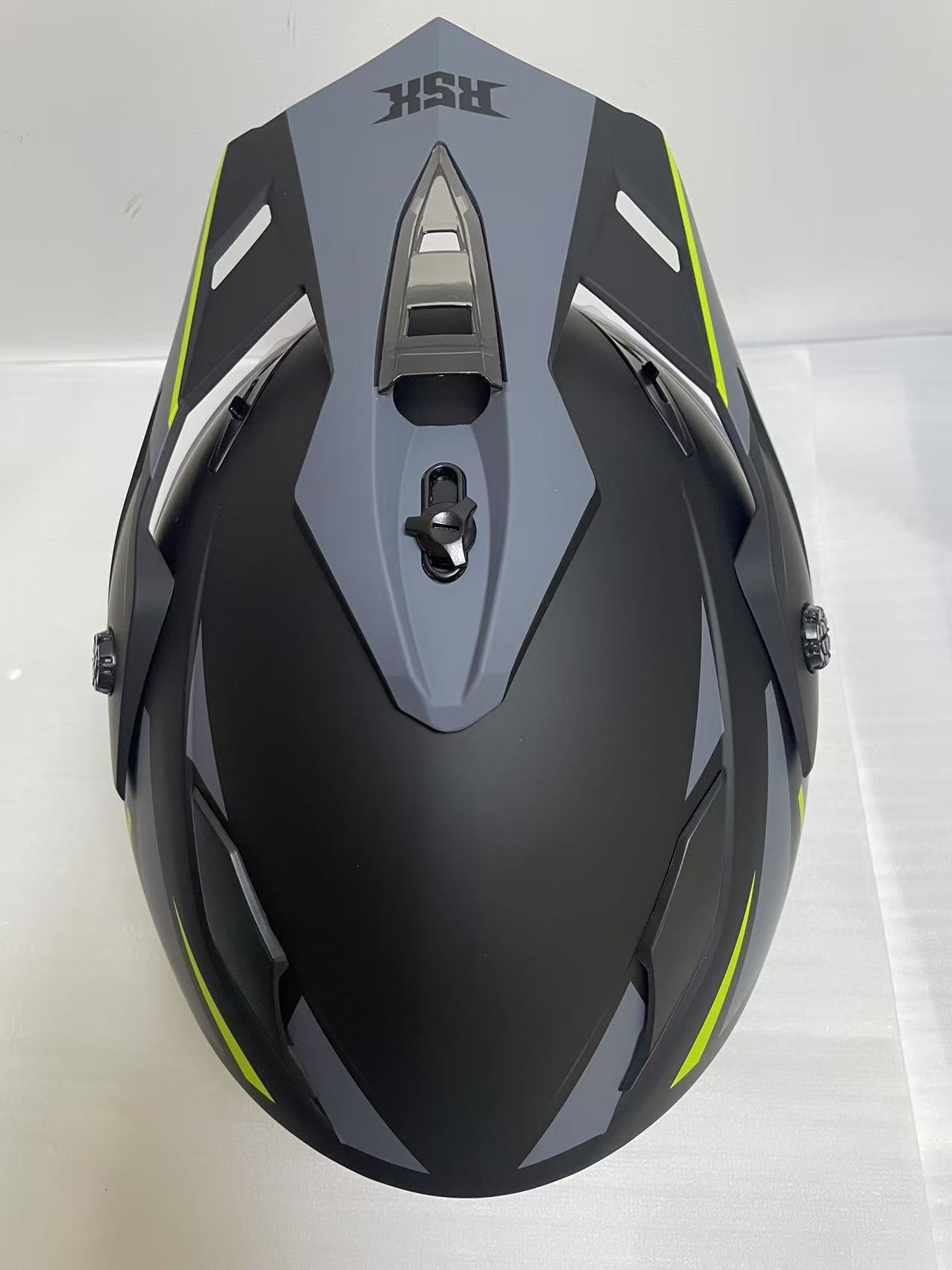 Шлем dual sport RSX Iceman (H331) Winter (желтые очки) - фото 7