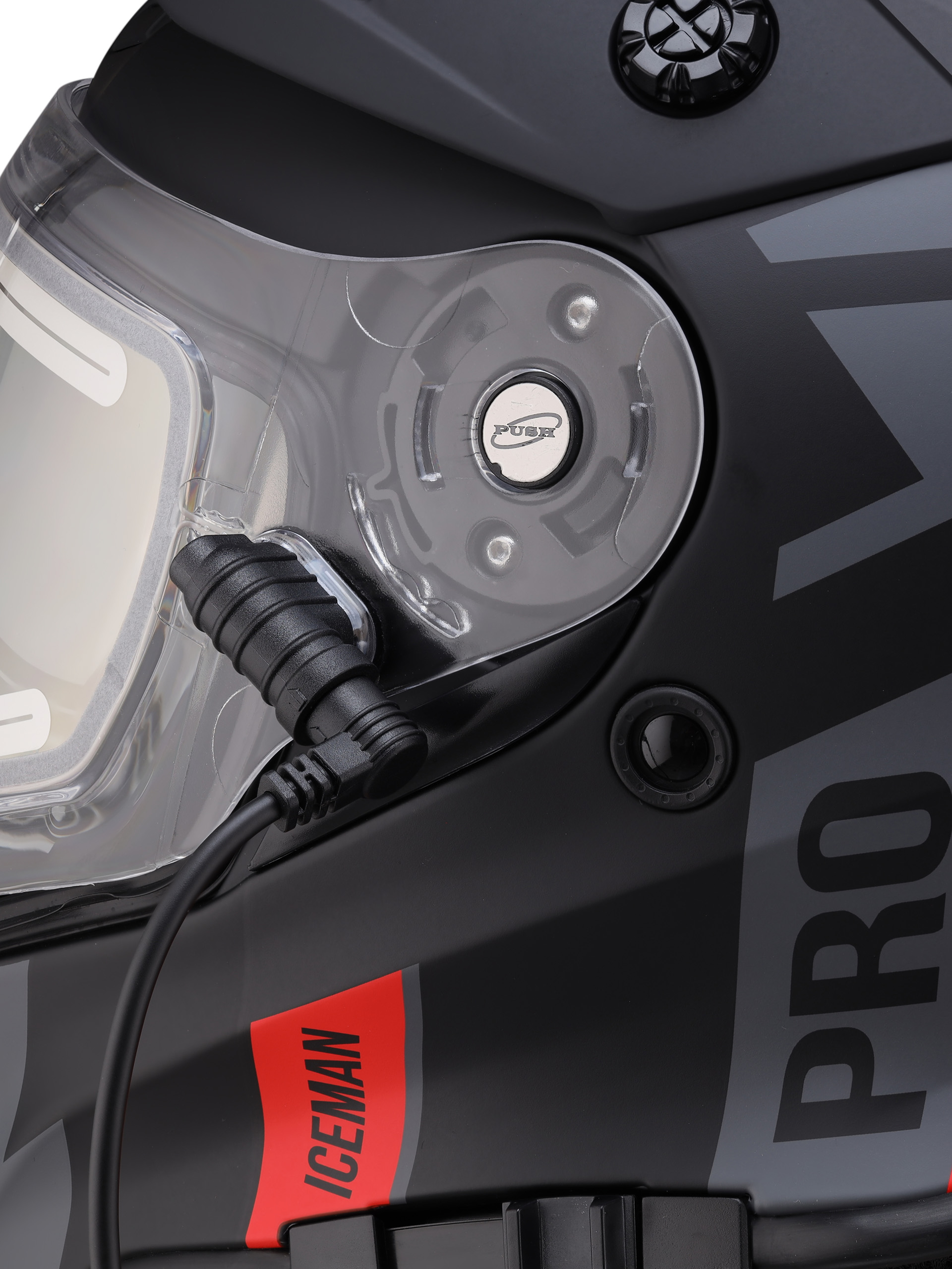 Шлем dual sport RSX Iceman (H331) Winter (желтые очки) - фото 12