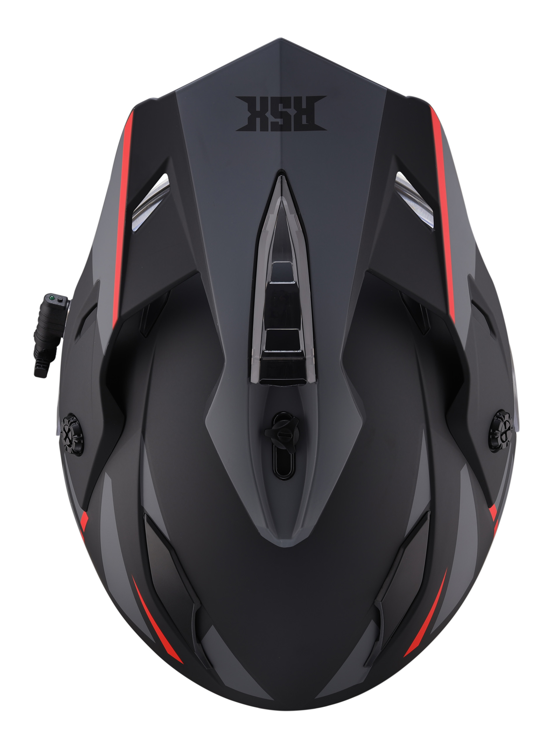 Шлем dual sport RSX Iceman (H331) Winter (желтые очки) - фото 13