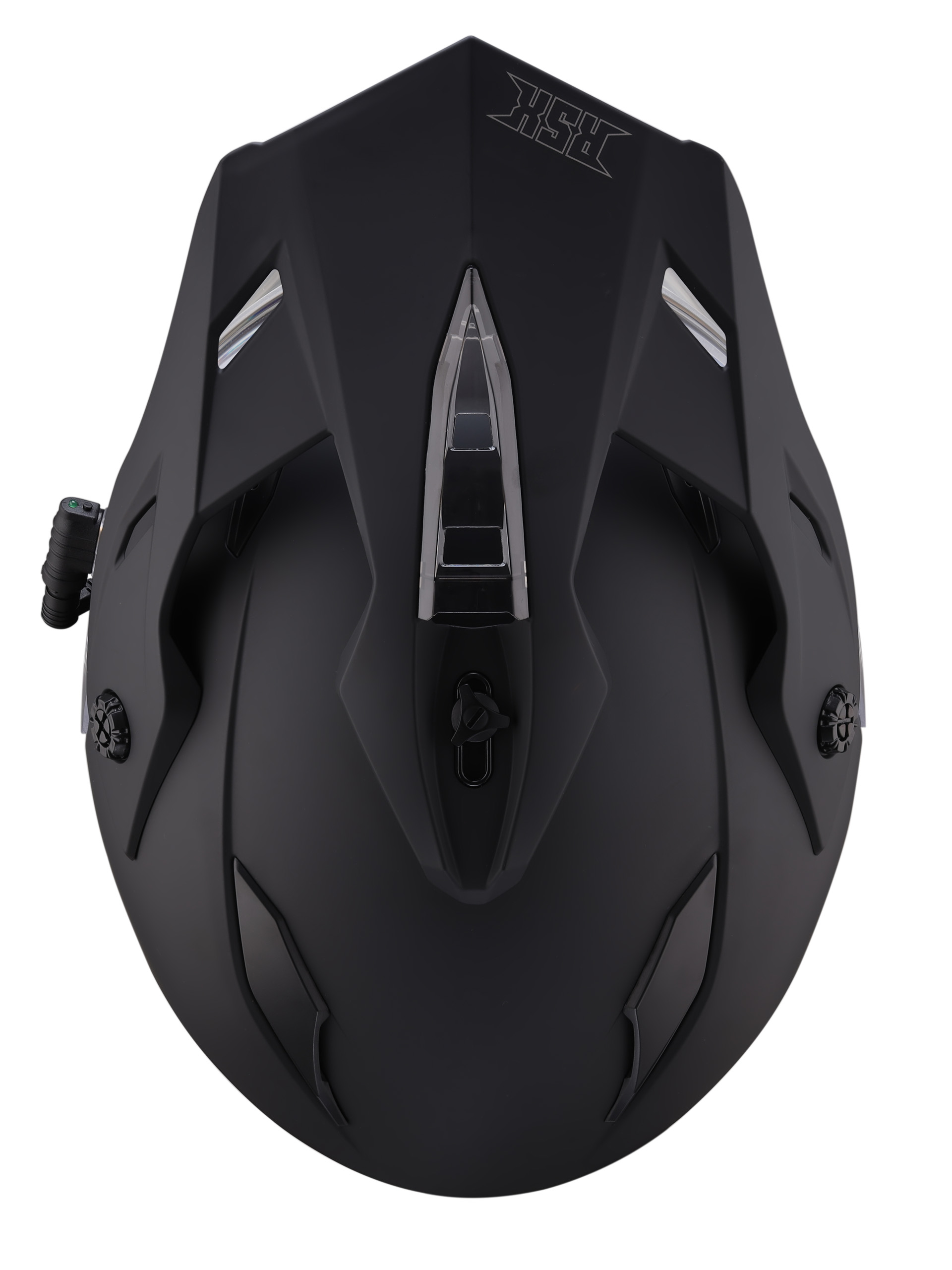 Шлем dual sport RSX Iceman (H331) Winter (желтые очки) - фото 12