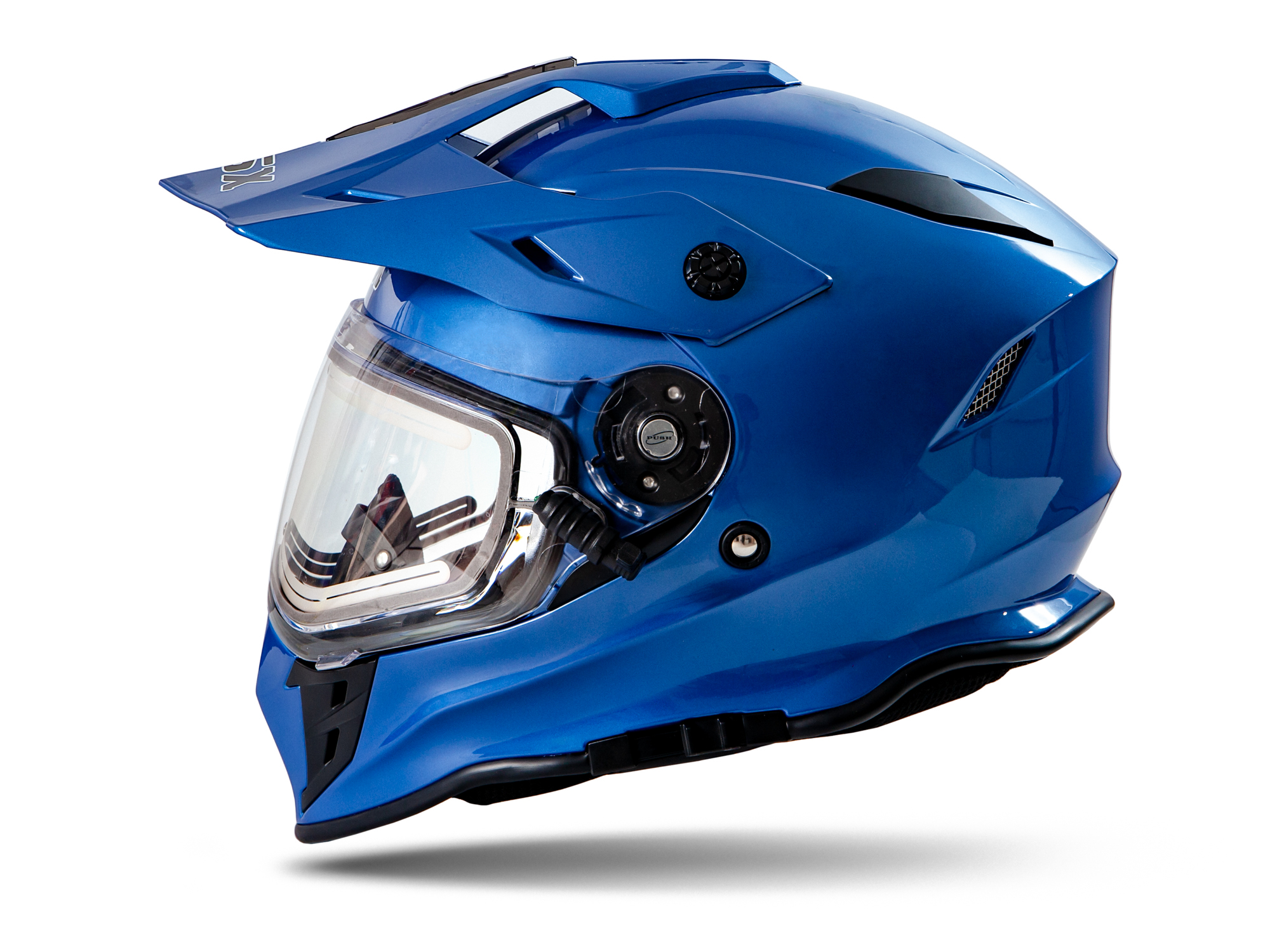 Шлем dual sport RSX Iceman (H331) Winter (черные очки) - фото 2