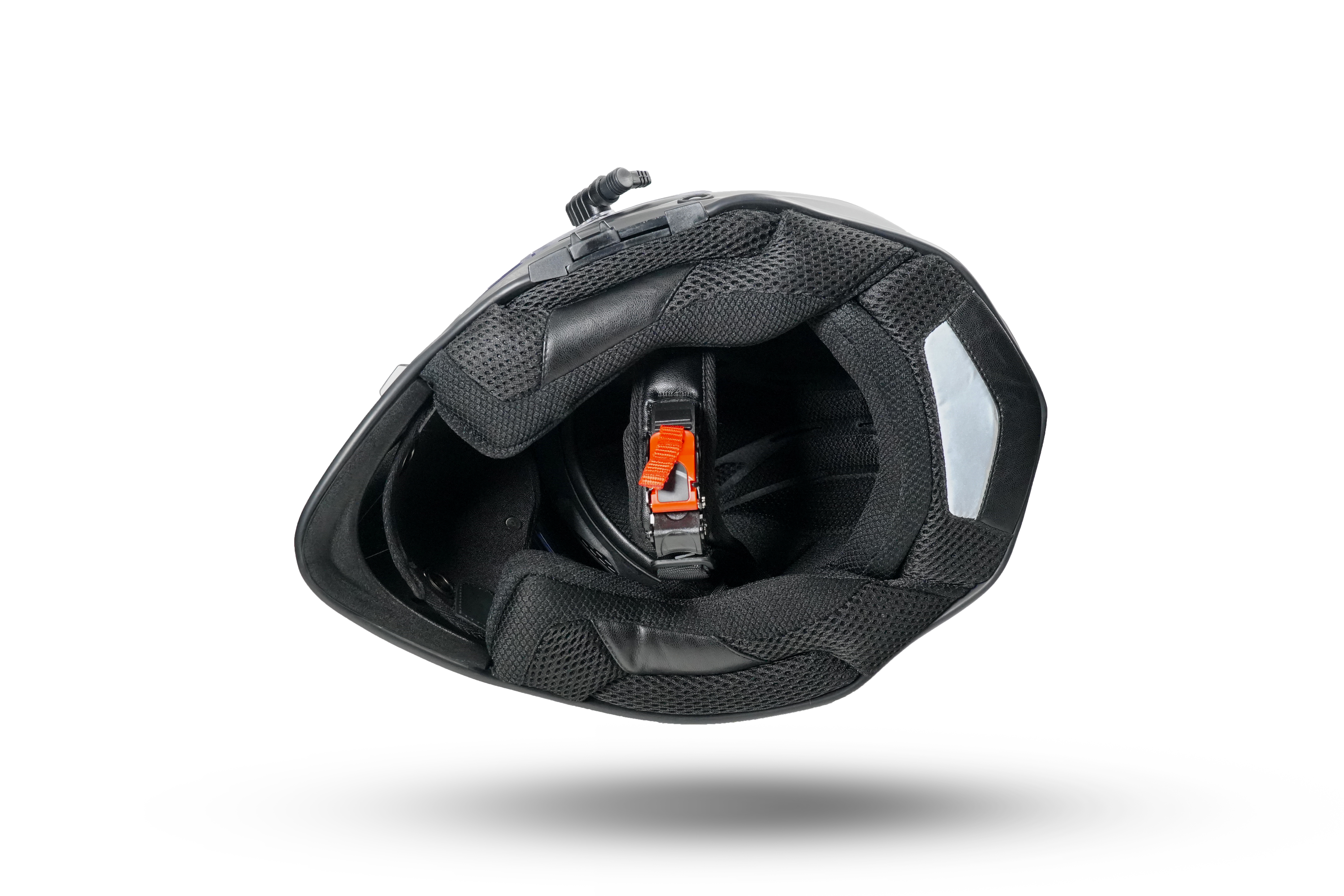 Шлем dual sport RSX Iceman (H331) Winter (черные очки) - фото 5