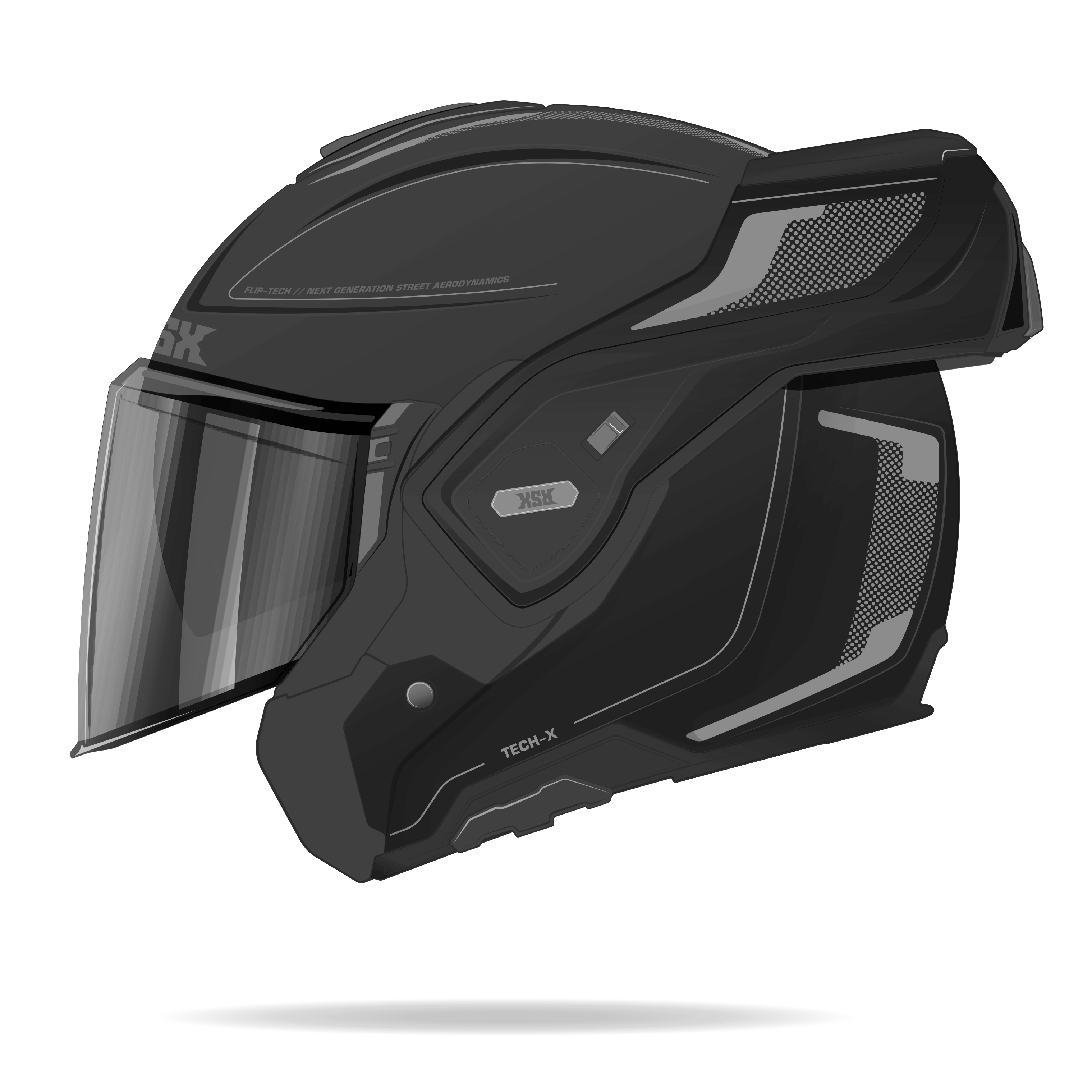 Шлем модуляр flip-back RSX Flip-X - фото 2