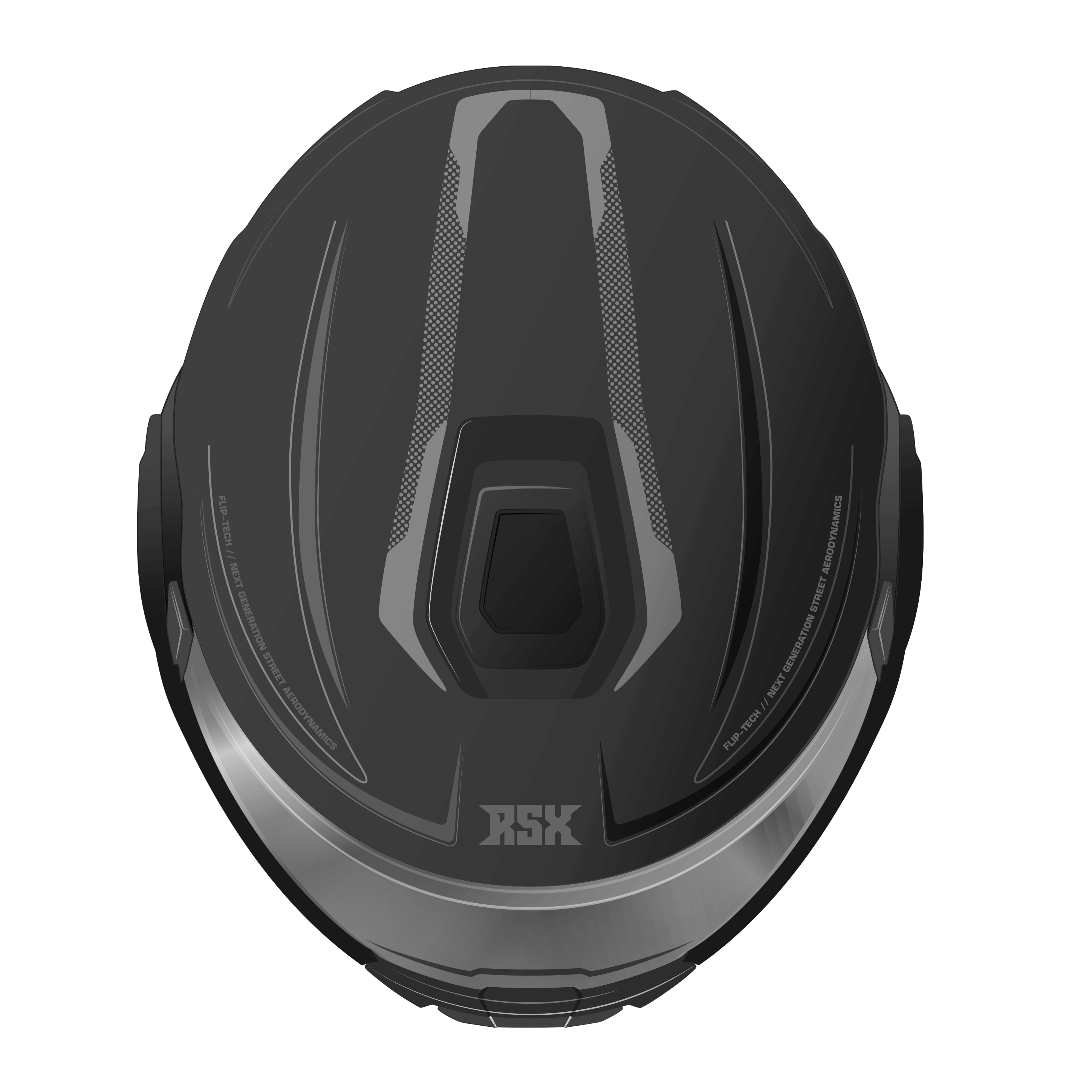 Шлем модуляр flip-back RSX Flip-X - фото 3