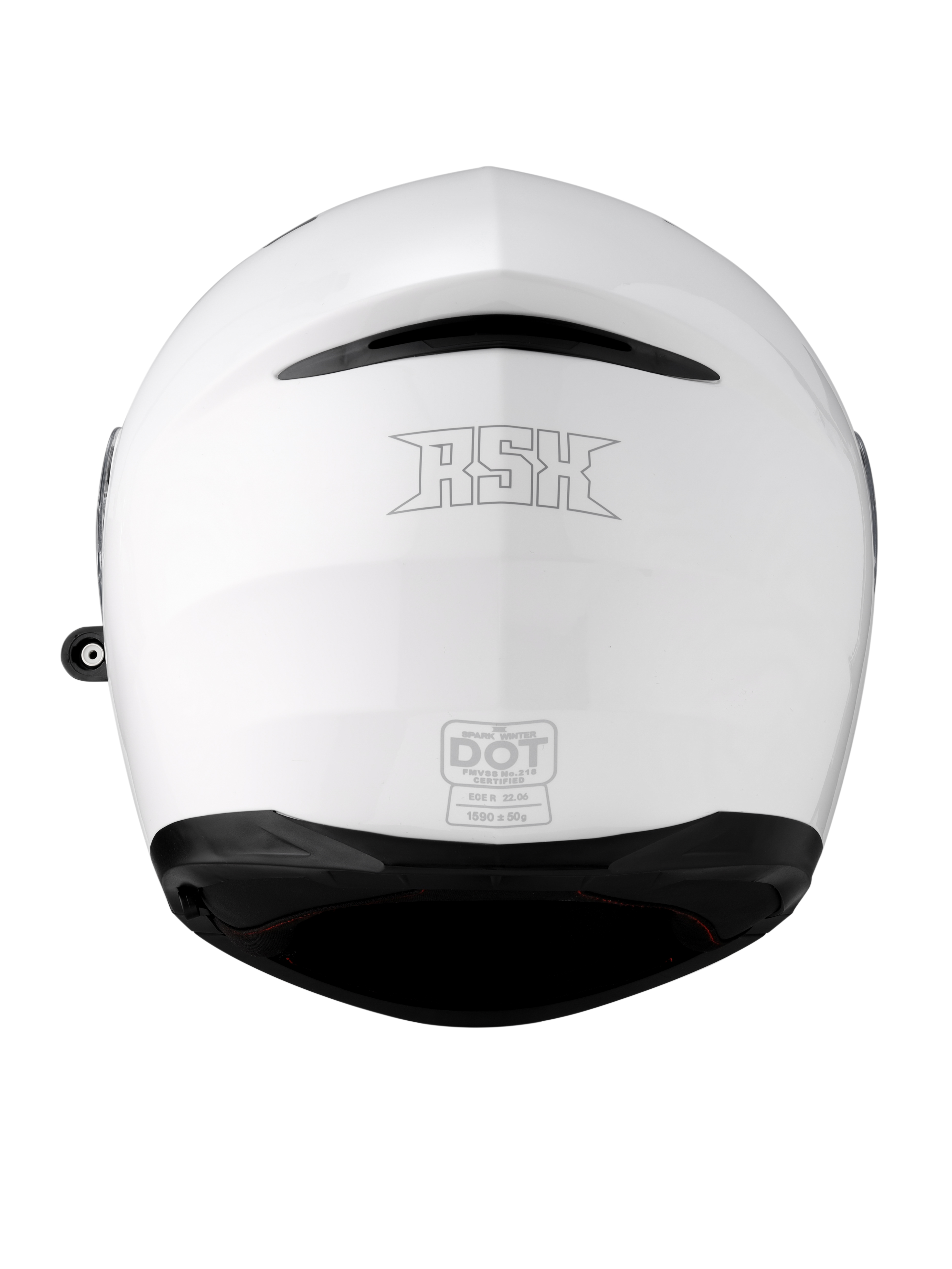 Шлем модуляр RSX Spark (HS159) Winter (желтые очки) - фото 7
