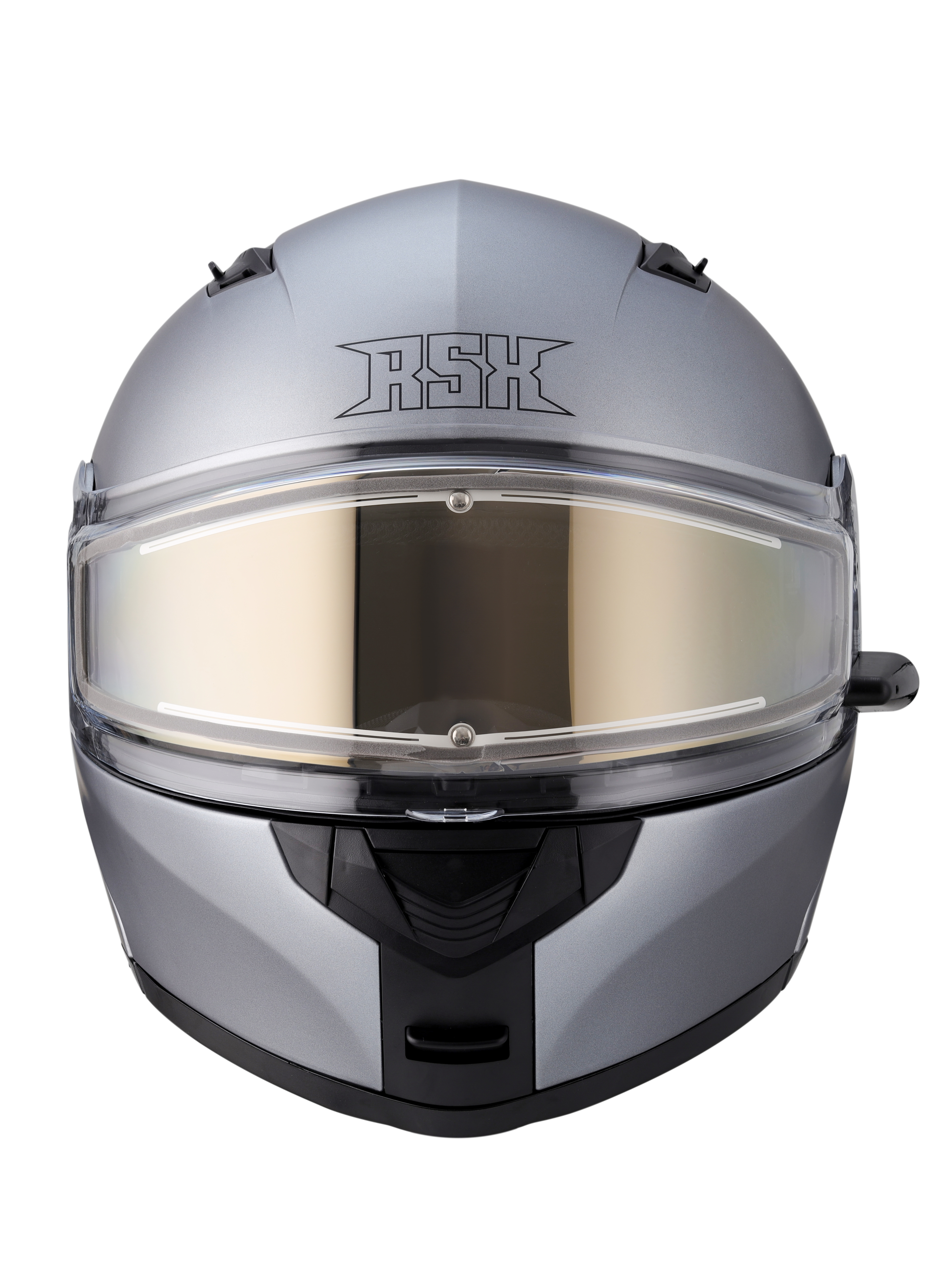 Шлем модуляр RSX Spark (HS159) Winter (желтые очки) - фото 9
