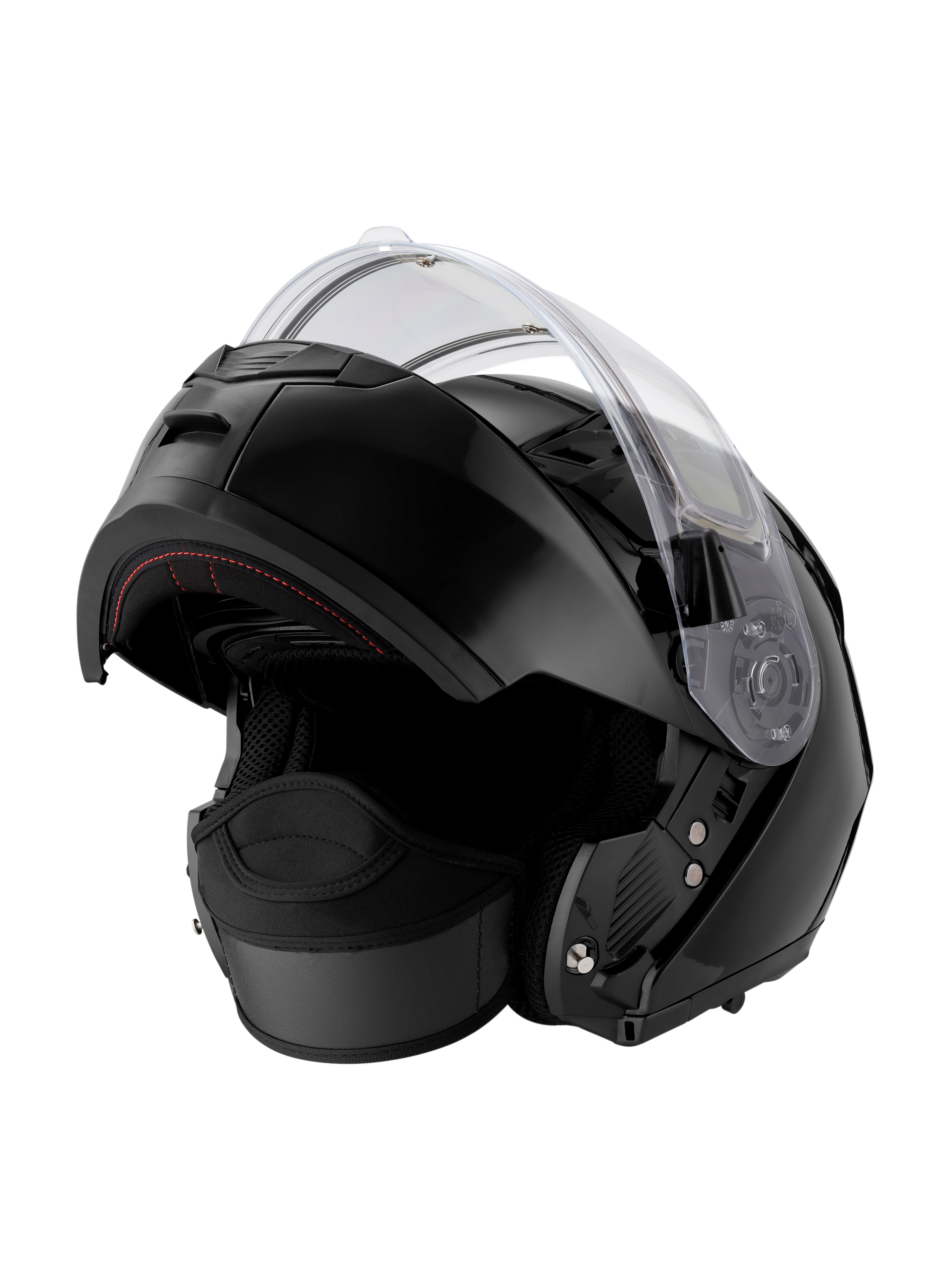 Шлем модуляр RSX Spark (HS159) Winter (желтые очки) - фото 4