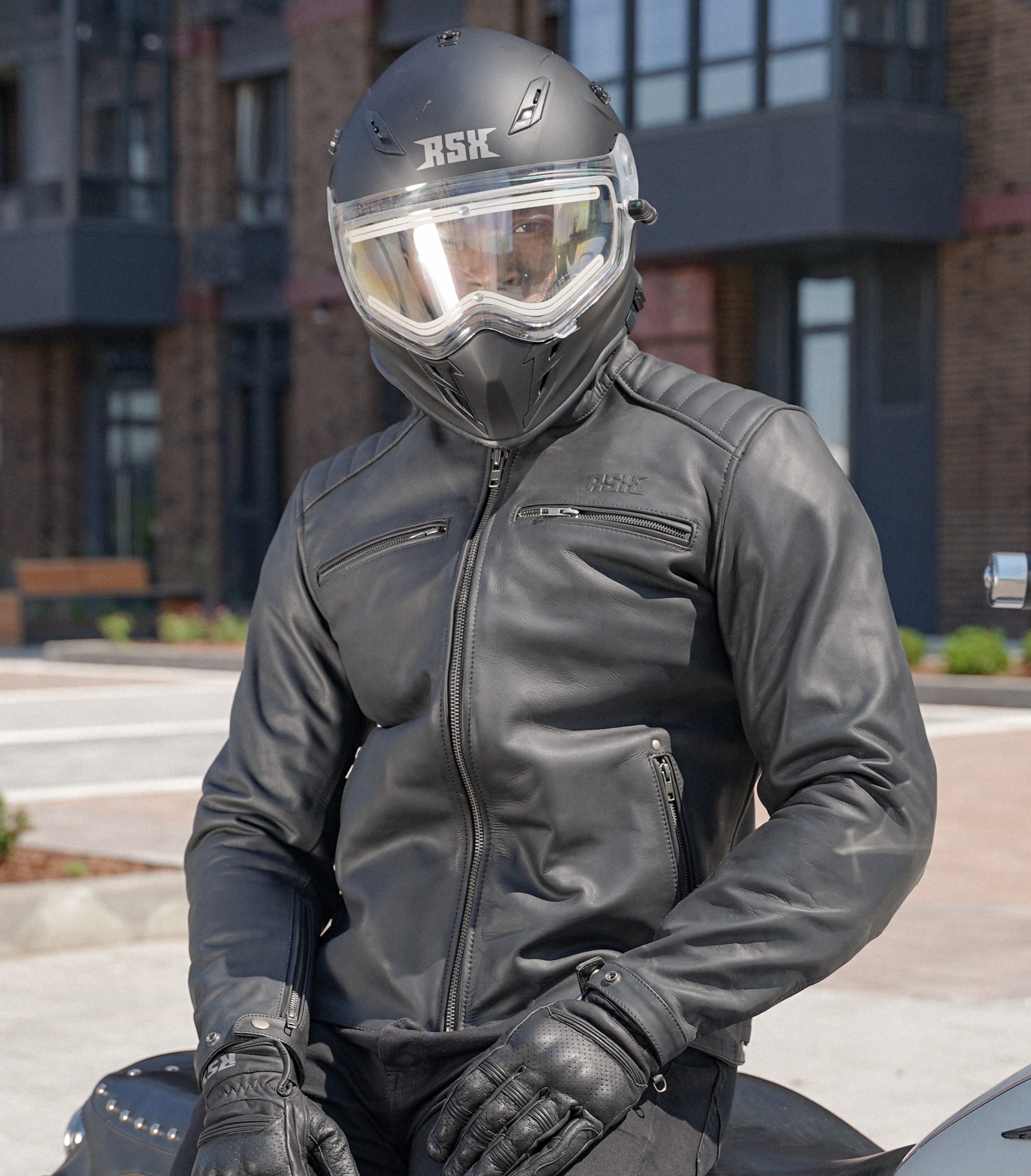 Куртка кожаная RSX Torro (Buffalo) - фото 1